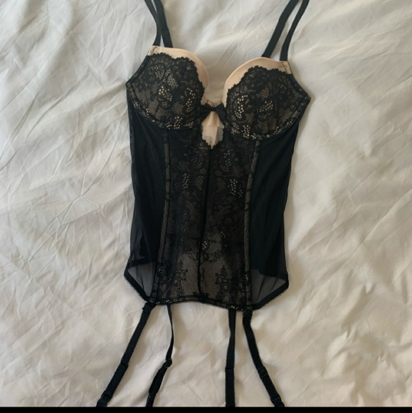 Victoria's Secret top push up Lace bustier Corset NWT - Picture 3 of 4